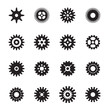 © topor - Set of  gears. Vector Illustration.