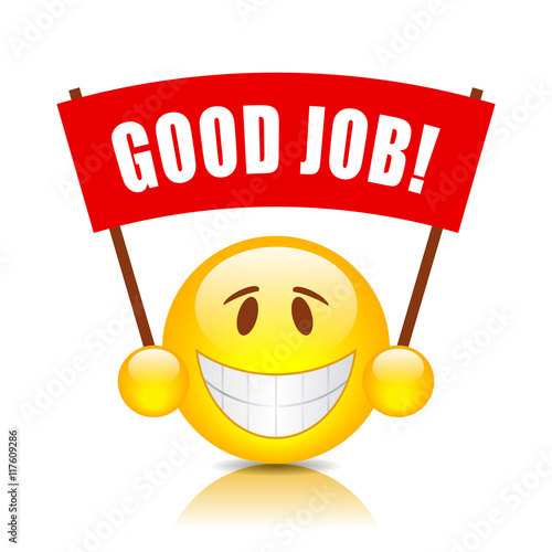 Good job banner Stock Vector Adobe Stock