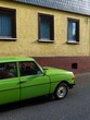 Grüne Limousine der ehemaligen Stasi aus der DDR im Sommer beim Oldtimertreffen Golden Oldies in Wettenberg Krofdorf-Gleiberg bei Gießen in Hessen