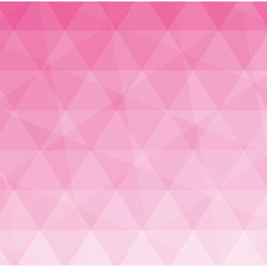 Sticker - pink polygonal polygon wallpaper icon. Isolated and flat illustration. Vector graphic