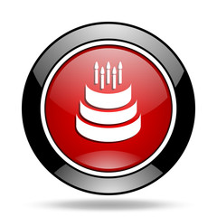 Leinwandbilder - cake icon