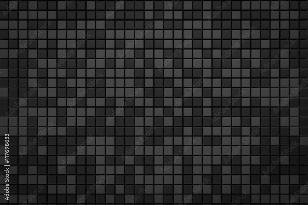 Render Background Copy pixel black gray grid background 3d render with copy space Stock ...