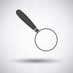 Canvas Print - Magnifying glass icon