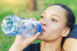 © guruXOX - Woman drink water after exercise