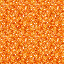 Orange Glitter Texture, Seamless Sequins Pattern