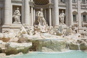 Wall Mural - Rome, Italy - famous Trevi Fountain