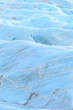 The blue ice of Svinafell Glacier national park