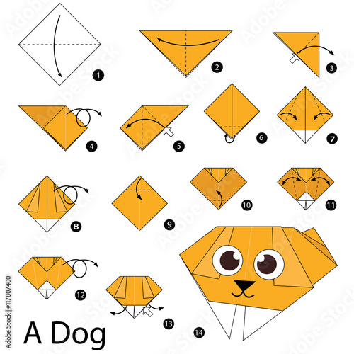 Step By Step Instructions How To Make Origami A Dog Buy