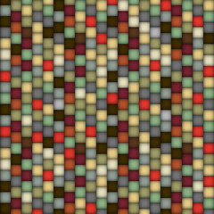 Wall Mural - abstract 3d structure of colored blocks, seamless pattern