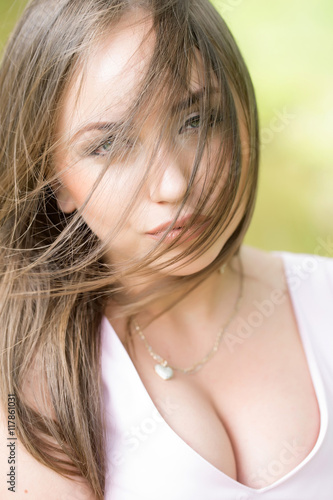 Busty Young Woman Busty Young Woman