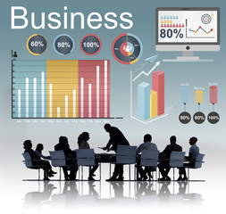 Wall Mural - Analytics Business Statistics Data Strategy Concept