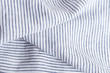 Soft fabric with white and blue stripes