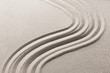 © fotofabrika - sand background japanese zen garden concept