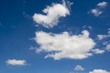 Fototapeta Na sufit - Clouds in a bright summer sky