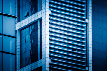 facade of modern building,china.