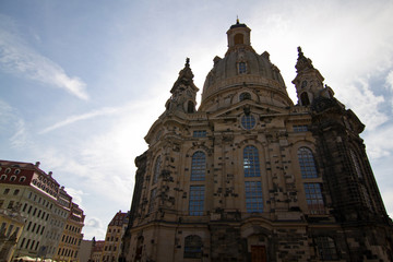 Fototapete - Dresdener Frauenkirche