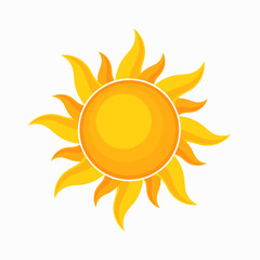Wall Mural - sun vector illustration