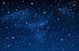 Fototapeta  - Starry Sky and Galaxy