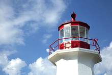 Cap Gaspe Lighthouse In Gaspesie, Quebec