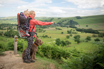 Hiking with child