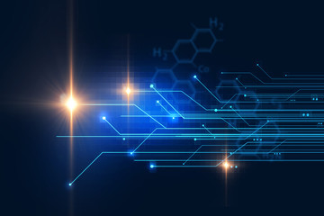 digital code number abstract technology background