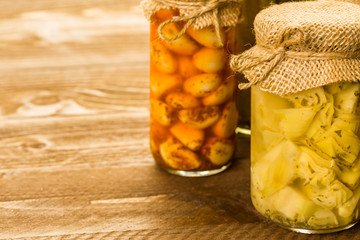 Wall Mural - Canned vegetables