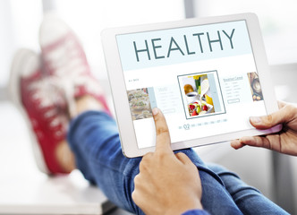healthy foods wellbeing lifestyle nutrition concept