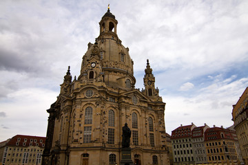 Fototapete - Dresdener Frauenkirche
