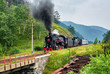 Steam train rides on Circum-Baikal Railway