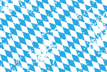 Wall Mural - Oktoberfest München Bayern Flagge Muster nahtlos Hintergrund