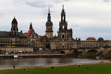 Fototapete - Panorama Dresden