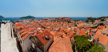 Summer Scene Of The Dubrovnik Old Town Seen From The Wall Tour.