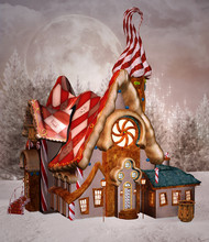 Fantasy Gingerbread House