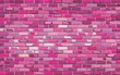 Pink brick wall - Illustration, 
Shades of pink brick wall vector, 
Seamless realistic Light And Dark pink colour brick wall, 
Abstract grunge vector illustration