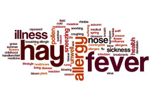 Hay Fever Word Cloud