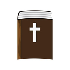 Poster - flat design holy bible icon vector illustration