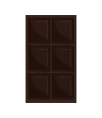 Wall Mural - flat design chocolate bar icon vector illustration