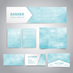 Wall Mural - corporate identity set