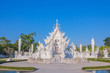 Wat Rong Khun, Chiang Rai province, northern Thailand
Magnificently grand white church and reflection in the water.
The white temple of Chiang Rai