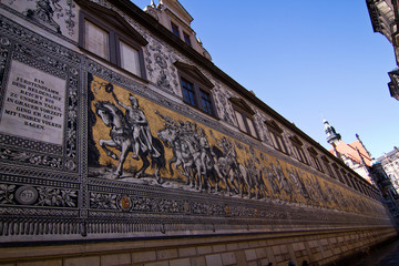 Wall Mural - Fürstenzug, Dresden