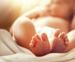 © BazziBa - newborn baby with soft blur effect
