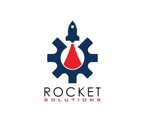 Wall Mural - Rocket logo