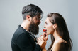 © Volodymyr - sexy couple eating red strawberry