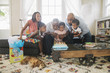 © Hello Lovely/Blend Images - African American family celebrating birthday
