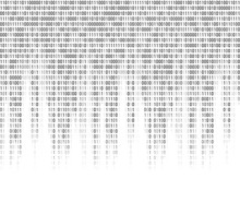Virtual Computer Binary Code Abstract Background