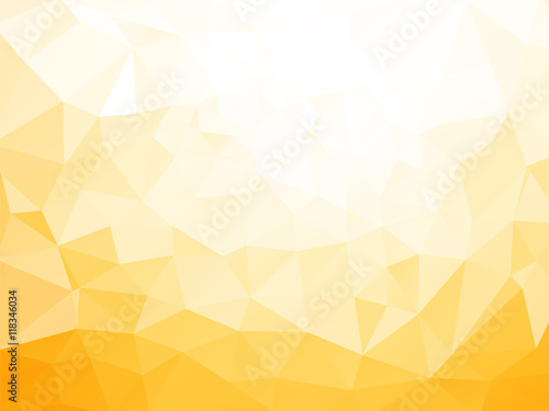 Zdjęcie XXL niski poli żółty wzór