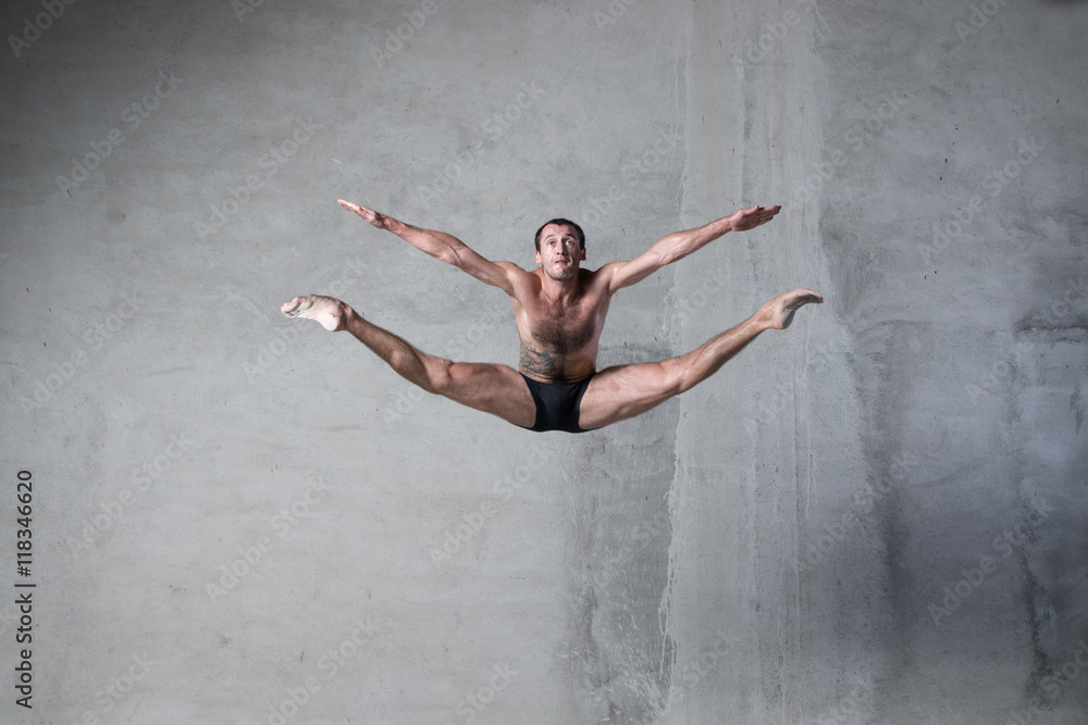 ballet dancer, dancing man, the actor in rehearsal, a flight of fancy ...