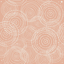 Abstract Hand Drawn Whimsical Seamless Background