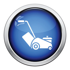 Wall Mural - Lawn mower icon