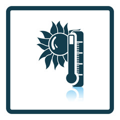 Sticker - Summer heat icon